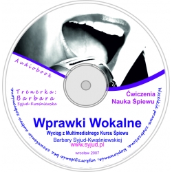 AUDIOBOOK "Odkryj w sobie talent" CD audio Wprawki Wokalne + wkładka książkowa