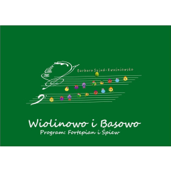 Nauka gry na fortepianie /pianinie /keyboardzie pt. "Wiolinowo i Basowo" Program: Fortepian i śpiew / Książka oraz kod do nagrań mp3