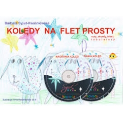 Audiobook i Ebook KOLĘDY - Nuty z bohaterami Pięciodróżki w kluczu wiolinowym  Akordy chwyty fletowe. Formaty pdf + mp3 z muzyką i podkładami.